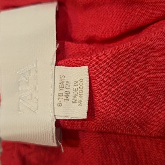 ZARA DRESS WITH MAXI BOW. SIZE 8-10 YEARS. - Picture 4 of 8